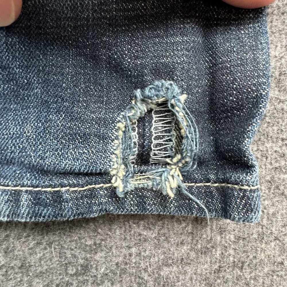 Levi's 501XX Jeans Mens Sz 36x34 Fit 36x31 Button Fly Straight Distressed